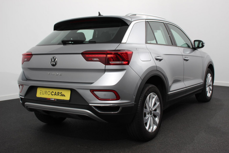 Volkswagen T-Roc 1.5 TSI 150pk DSG Style | Navigatie | Apple Carplay/Android Auto | Parkeersensoren | Camera | Adaptive Cruise Control | Digitale cockpit | Park Assist | Stoel- en stuurverwarming | Elektrische achterklep | LED-koplampen