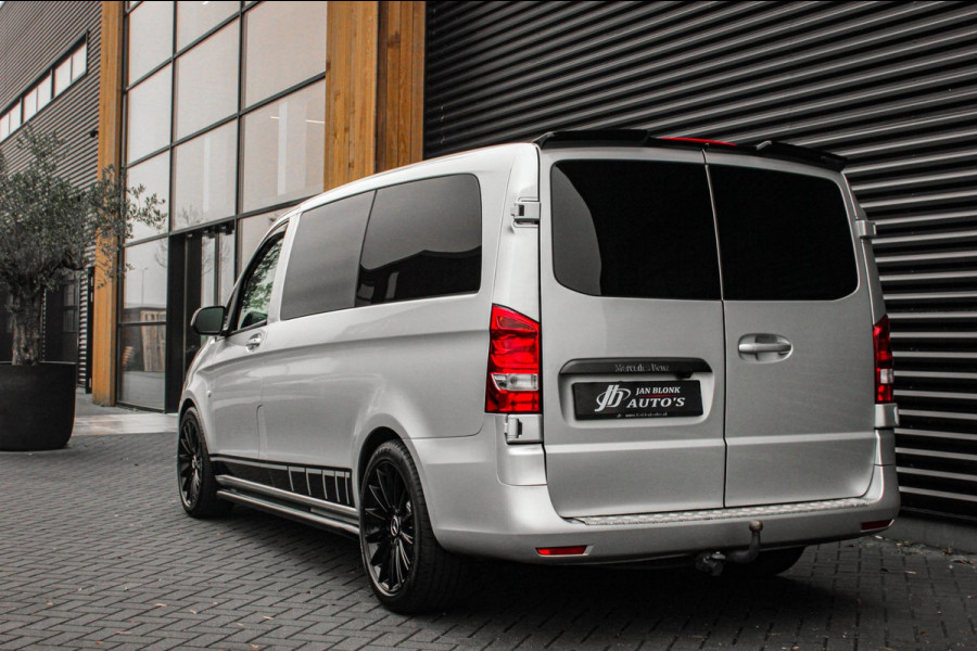 Mercedes-Benz Vito 136PK LANG JB- EDITION FULL BLACK / AMG / SPOILER / VERLAGINGSVEREN / NAVIGATIE / SIDE- BARS / FULL / NAVIGATIE