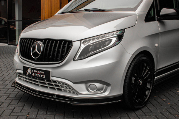 Mercedes-Benz Vito 136PK LANG JB- EDITION FULL BLACK / AMG / SPOILER / VERLAGINGSVEREN / NAVIGATIE / SIDE- BARS / FULL / NAVIGATIE
