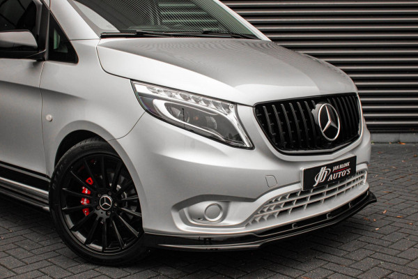 Mercedes-Benz Vito 136PK LANG JB- EDITION FULL BLACK / AMG / SPOILER / VERLAGINGSVEREN / NAVIGATIE / SIDE- BARS / FULL / NAVIGATIE