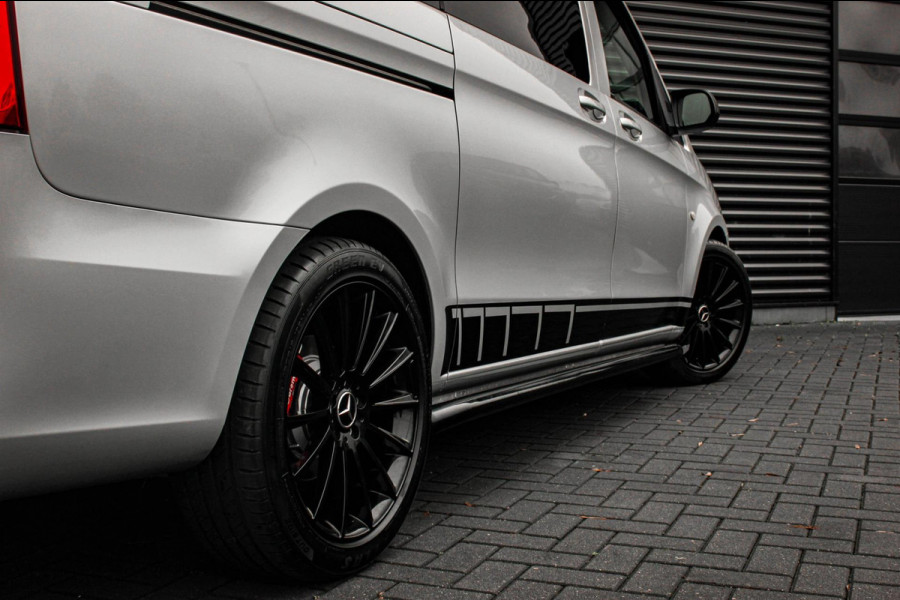 Mercedes-Benz Vito 136PK LANG JB- EDITION FULL BLACK / AMG / SPOILER / VERLAGINGSVEREN / NAVIGATIE / SIDE- BARS / FULL / NAVIGATIE