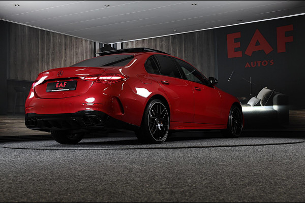 Mercedes-Benz C-Klasse 300 e AMG 63 Look / Burmester / Head Up / 360 Camera / Acc / Elek Stoelen / Full Leder / Open Pano / 20 Inc