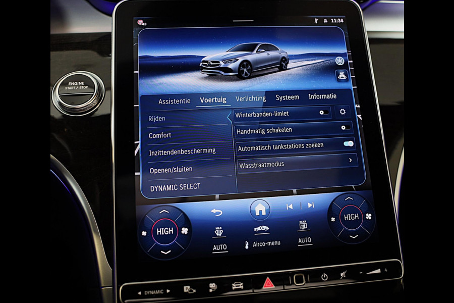 Mercedes-Benz C-Klasse 300 e AMG 63 Look / Burmester / Head Up / 360 Camera / Acc / Elek Stoelen / Full Leder / Open Pano / 20 Inc