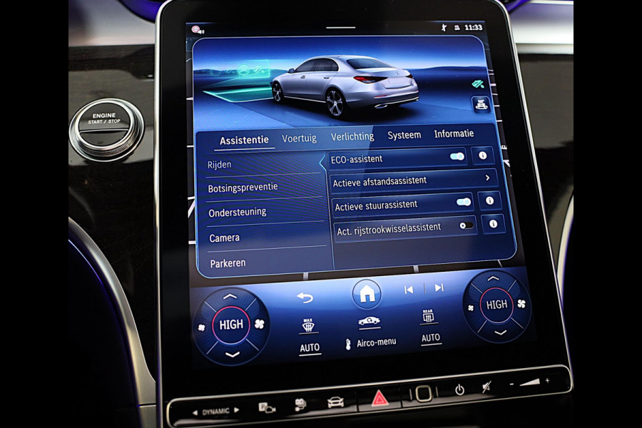 Mercedes-Benz C-Klasse 300 e AMG 63 Look / Burmester / Head Up / 360 Camera / Acc / Elek Stoelen / Full Leder / Open Pano / 20 Inc