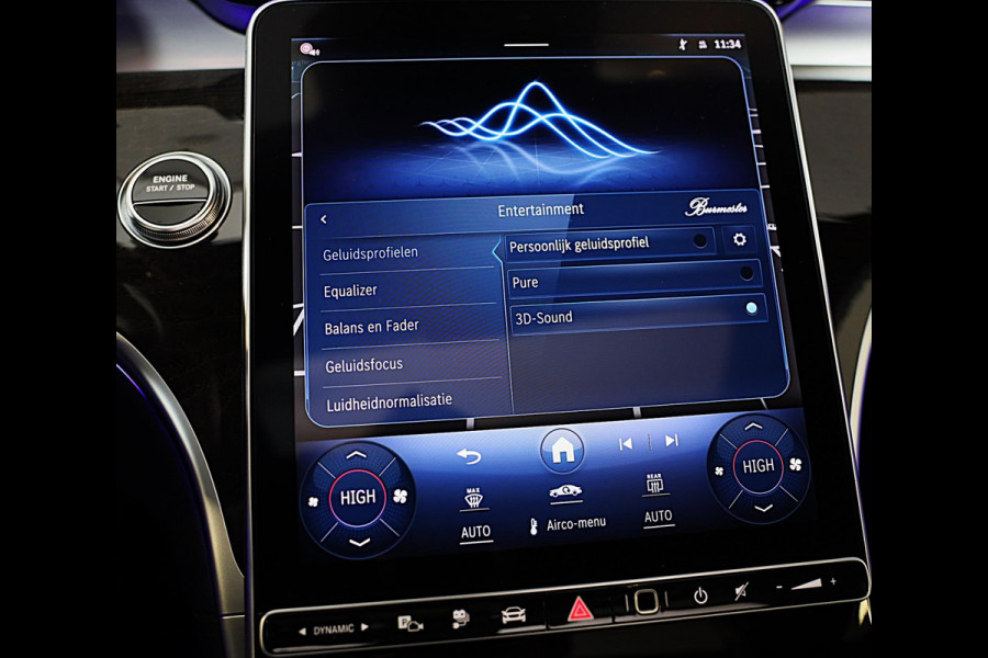 Mercedes-Benz C-Klasse 300 e AMG 63 Look / Burmester / Head Up / 360 Camera / Acc / Elek Stoelen / Full Leder / Open Pano / 20 Inc