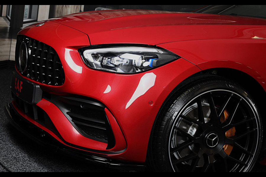 Mercedes-Benz C-Klasse 300 e AMG 63 Look / Burmester / Head Up / 360 Camera / Acc / Elek Stoelen / Full Leder / Open Pano / 20 Inc