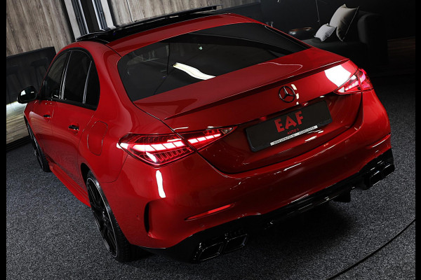 Mercedes-Benz C-Klasse 300 e AMG 63 Look / Burmester / Head Up / 360 Camera / Acc / Elek Stoelen / Full Leder / Open Pano / 20 Inc