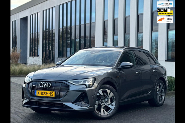 Audi e-tron 55 quattro S edition 95 kWh,2 X S-LINE, panoramadak, camera, vol opties, 25000 km, 1 e eigenaar, NL auto met nap