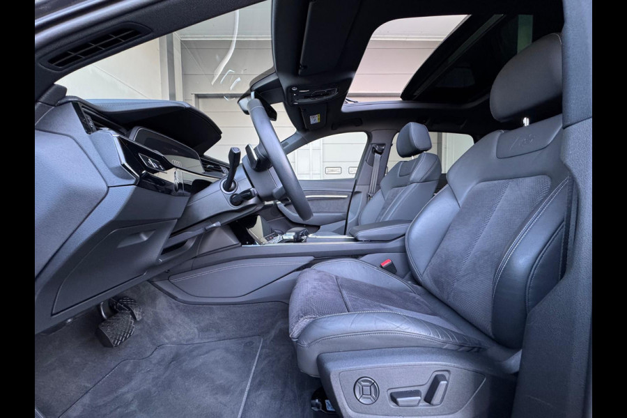 Audi e-tron 55 quattro S edition 95 kWh,2 X S-LINE, panoramadak, camera, vol opties, 25000 km, 1 e eigenaar, NL auto met nap