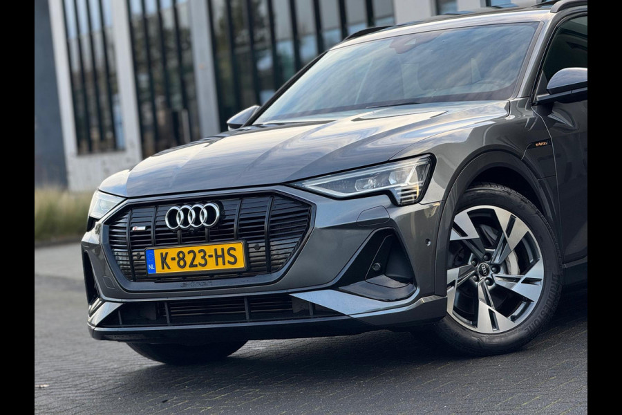 Audi e-tron 55 quattro S edition 95 kWh,2 X S-LINE, panoramadak, camera, vol opties, 25000 km, 1 e eigenaar, NL auto met nap