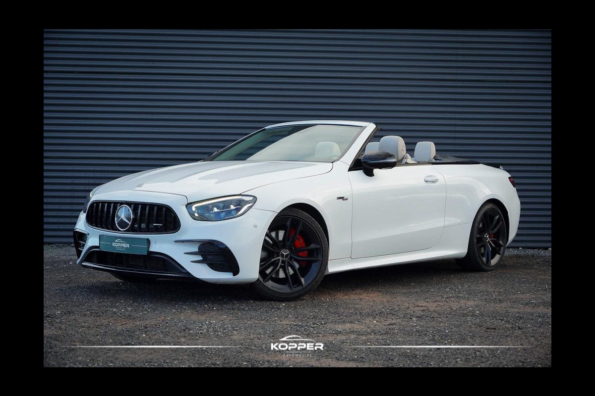 Mercedes-Benz E-Klasse Cabrio 300 AMG Line / 53 AMG Uitgevoerd / Carbon / Stoelverwarming
