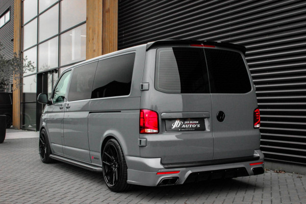 Volkswagen Transporter 2.0 TDI L2H1 150PK BULLI DC DUBBEL CABINE / LEIGHTONVANS BODYKIT / FULL OPTINS / LEDER / FULL BLACK / APPLE