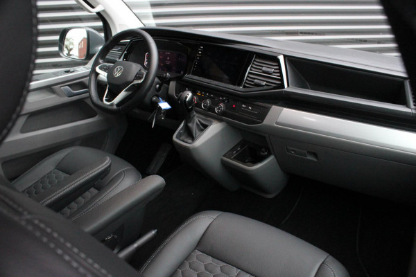 Volkswagen Transporter 2.0 TDI L2H1 150PK BULLI DC DUBBEL CABINE / LEIGHTONVANS BODYKIT / FULL OPTINS / LEDER / FULL BLACK / APPLE