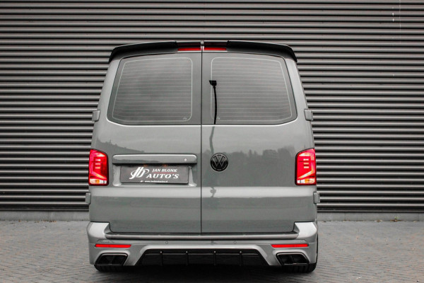 Volkswagen Transporter 2.0 TDI L2H1 150PK BULLI DC DUBBEL CABINE / LEIGHTONVANS BODYKIT / FULL OPTINS / LEDER / FULL BLACK / APPLE