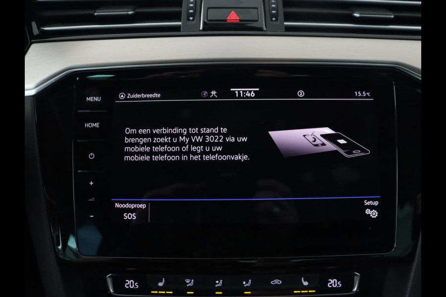 Volkswagen Passat 2.0 TSI R Line | 190pk | Trekhaak | Leder/Alcantara | Stoelverwarming | Camera | Matrix LED | Adaptive cruise | Virtual Cockpit | Carplay | Navigatie