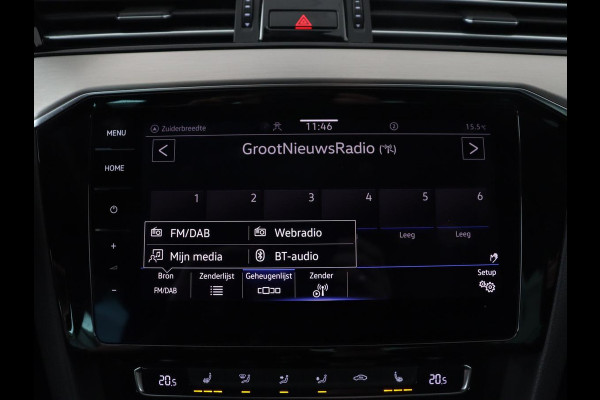 Volkswagen Passat 2.0 TSI R Line | 190pk | Trekhaak | Leder/Alcantara | Stoelverwarming | Camera | Matrix LED | Adaptive cruise | Virtual Cockpit | Carplay | Navigatie