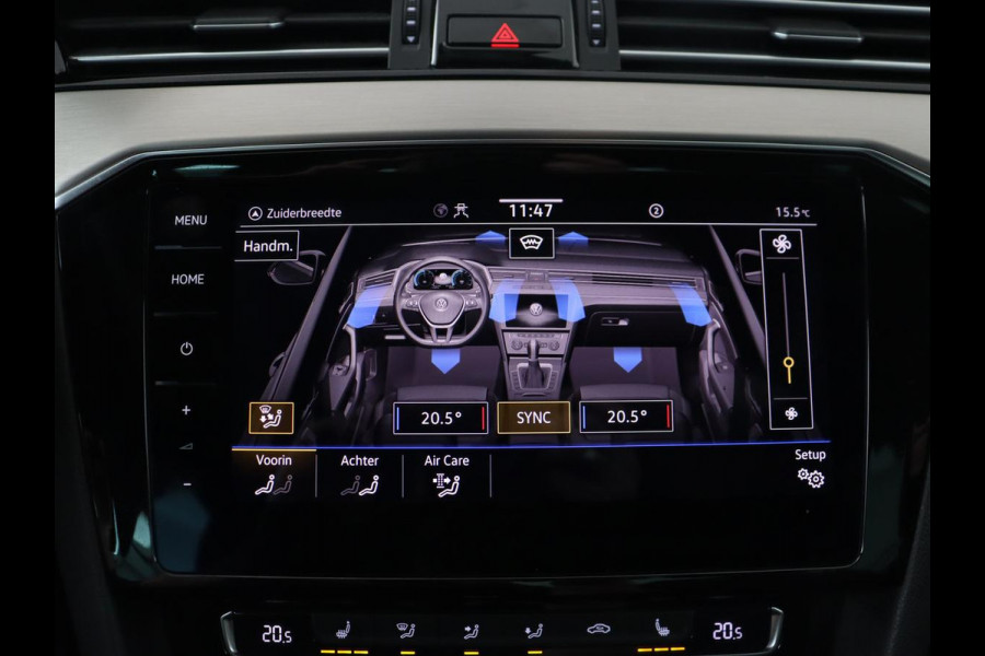 Volkswagen Passat 2.0 TSI R Line | 190pk | Trekhaak | Leder/Alcantara | Stoelverwarming | Camera | Matrix LED | Adaptive cruise | Virtual Cockpit | Carplay | Navigatie