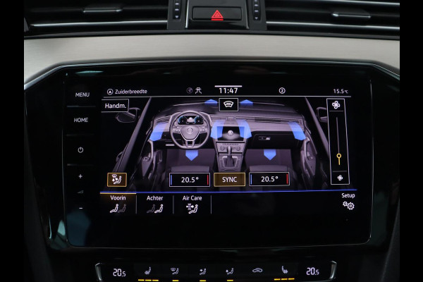 Volkswagen Passat 2.0 TSI R Line | 190pk | Trekhaak | Leder/Alcantara | Stoelverwarming | Camera | Matrix LED | Adaptive cruise | Virtual Cockpit | Carplay | Navigatie