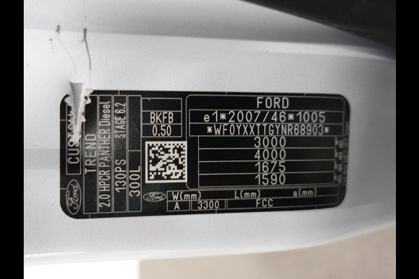 Ford Transit Custom 300 2.0 TDCI L2H1 Trend Automaat Airco Navi Bluetooth 3-Zits Camera Trekhaak Camera