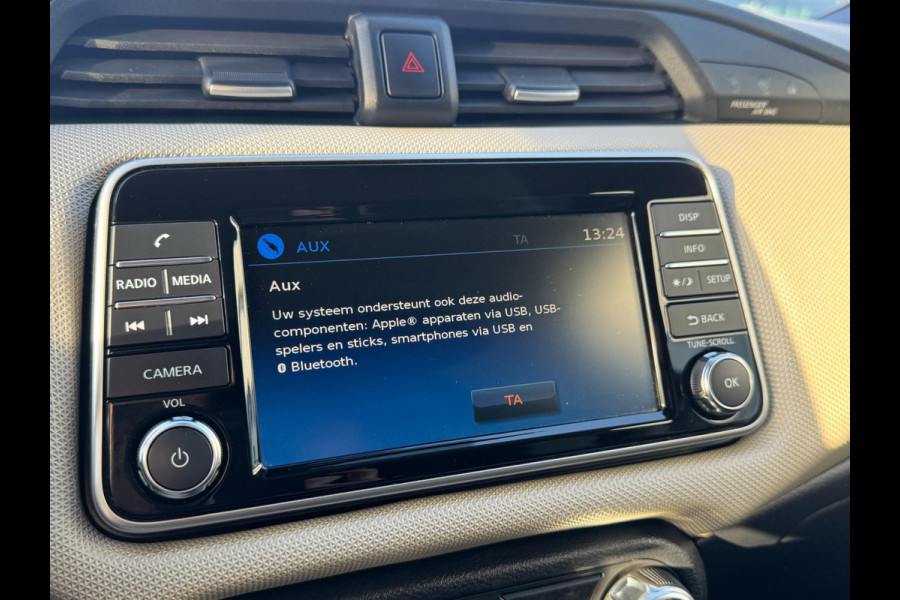 Nissan Micra 0.9 IG-T N-Connecta CAMERA / CARPLAY / DEALER ONDERHOUDEN / STOELVERWARMING / CRUISE / BLUETOOTH