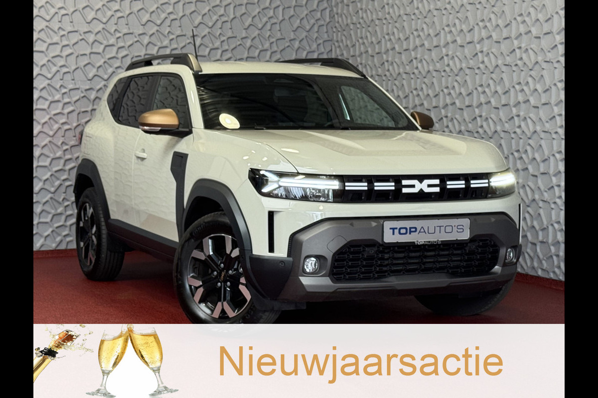 Dacia Duster 1.6 HYBRID EXTREME SANDSTONE CAMERA CARLAY NAVI STOEL/STUUR/RUIT VERW. LED PDC