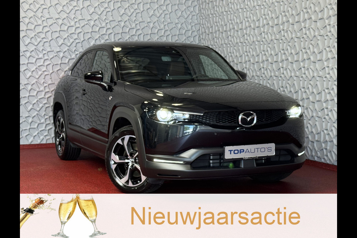 Mazda MX-30 E-SKYACTIV R-EV PHEV 170PK ELEK.STOEL H.U.D. CAMERA LED PLUG IN HYBRID phev