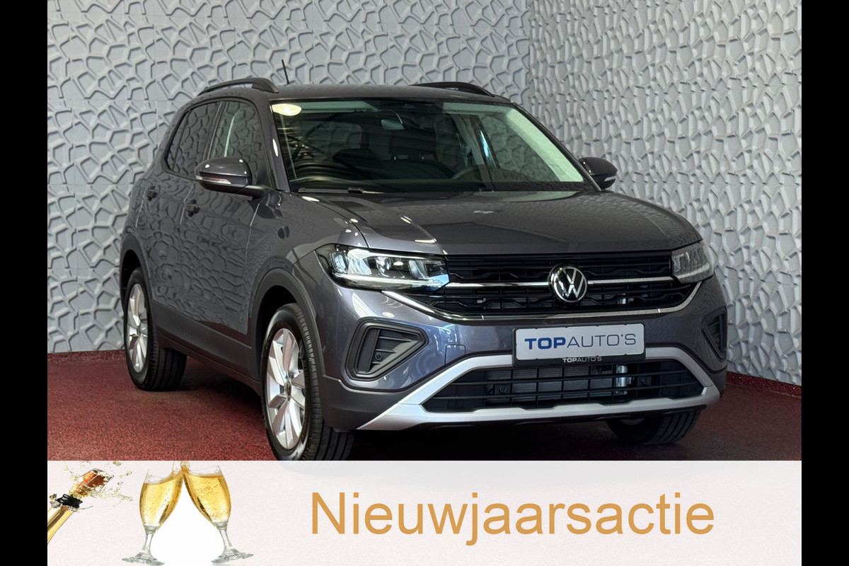 Volkswagen T-Cross 116PK 17''LMV TREKHAAK CAMERA VIR.COCKPIT STOELVERW. ADAP.CRUISE LMV CARPLAY 2025 "Volkswagen rijden begint bij Topautos.nl – 75 topmodellen direct op voorraad!"