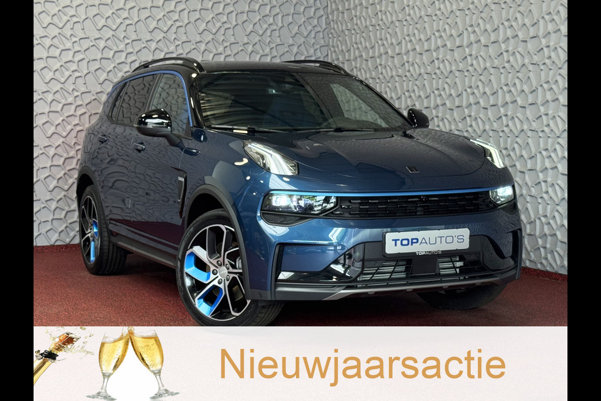 Lynk & Co 01 ✅NIEUW ✅ 06/2025 / STUUR/STOEL VERW. 1.5 261 PK ZWARTE HEMEL 360CAM 4 JAAR GARANTIE PHEV Plug-in Hybrid phev