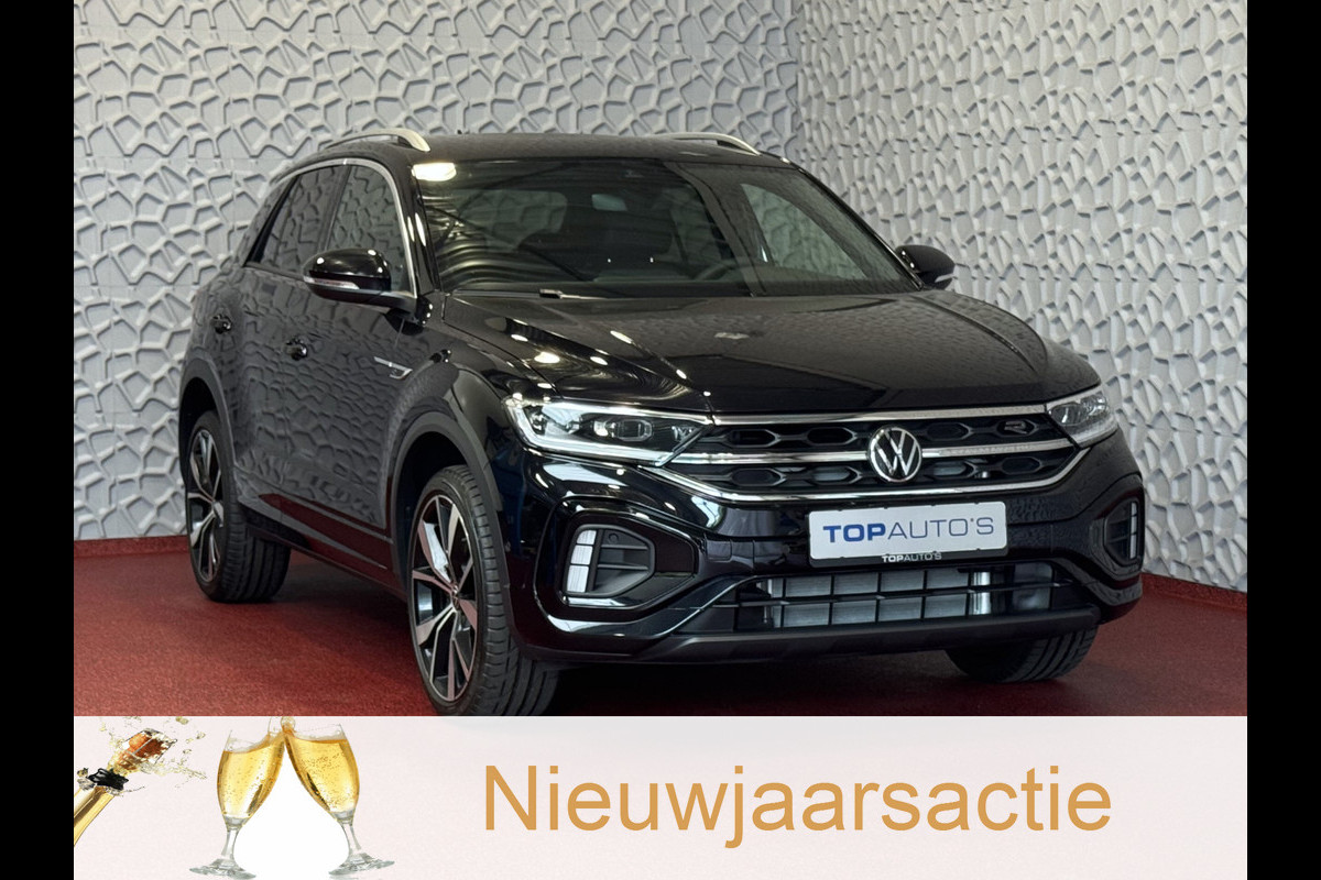 Volkswagen T-Roc ✅ NIEUWE AUTO ✅ 1.5 TSI DSG 2025 R-LINE 150PK AFN.TREKHAAK IQ LIGHT ALCANTARA ELEK.KLEP CARPLAY STOEL/STUUR VERW. 19"LMV VIR.COC 2025 RLINE R LINE "Volkswagen rijden begint bij Topautos.nl – 75 topmodellen direct op voorraad!"