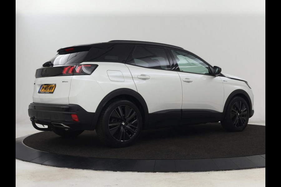 Peugeot 3008 1.6 HYbrid 225 GT | Panoramadak | Trekhaak | Adaptive cruise | 360 Camera | Stoelverwarming | Carplay | Focal HiFi | Navigatie | 19'' | PHEV | Plug In