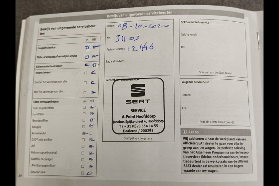 Seat Mii 1.0 Sport Connect 16 inch LMV | getinte ramen pdc | bluetooth