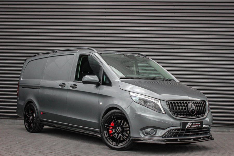 Mercedes-Benz Vito 215PK JB- EDITION FULL BLACK / AMG / SPOILER / VERLAGINGSVEREN / NAVIGATIE / CLIMATE CONTROL / TREKHAAK / CRUIS