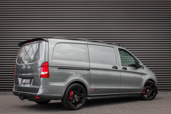 Mercedes-Benz Vito 215PK JB- EDITION FULL BLACK / AMG / SPOILER / VERLAGINGSVEREN / NAVIGATIE / CLIMATE CONTROL / TREKHAAK / CRUIS