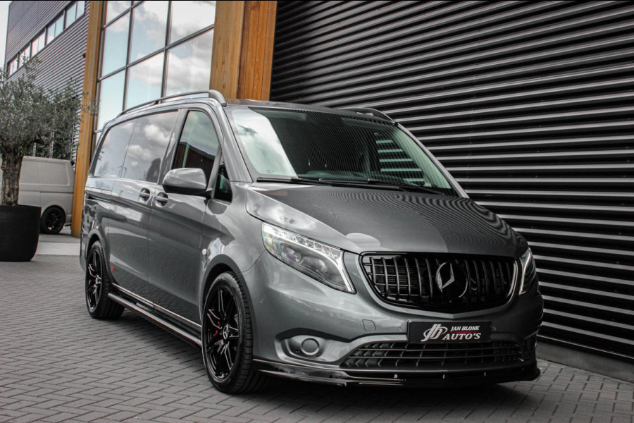 Mercedes-Benz Vito 215PK JB- EDITION FULL BLACK / AMG / SPOILER / VERLAGINGSVEREN / NAVIGATIE / CLIMATE CONTROL / TREKHAAK / CRUIS