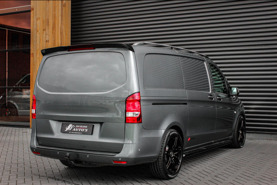 Mercedes-Benz Vito 215PK JB- EDITION FULL BLACK / AMG / SPOILER / VERLAGINGSVEREN / NAVIGATIE / CLIMATE CONTROL / TREKHAAK / CRUIS
