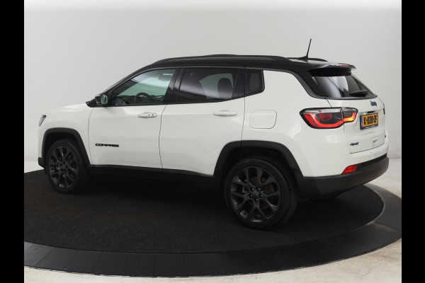 Jeep Compass 4xe 240 Plug-in Hybrid Electric S | Panoramadak | Leder | Stoelverwarming | Carplay | Camera | Navigatie | Keyless