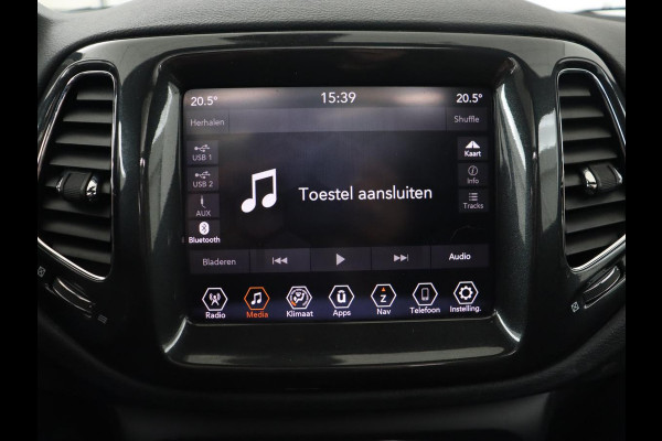 Jeep Compass 4xe 240 Plug-in Hybrid Electric S | Panoramadak | Leder | Stoelverwarming | Carplay | Camera | Navigatie | Keyless