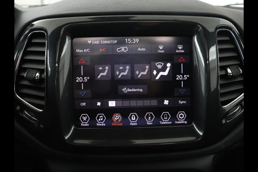 Jeep Compass 4xe 240 Plug-in Hybrid Electric S | Panoramadak | Leder | Stoelverwarming | Carplay | Camera | Navigatie | Keyless