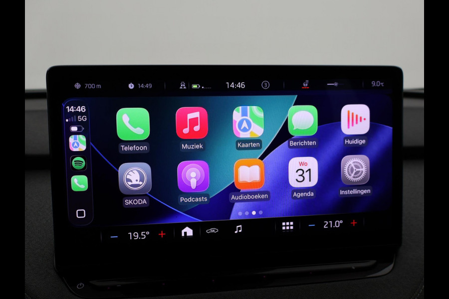 Škoda ENYAQ iV 80 + CAMERA | ADAPTIVE CRUISE | SFEERVERLICHTING | CARPLAY | STUURVERW.