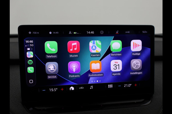 Škoda ENYAQ iV 80 + CAMERA | ADAPTIVE CRUISE | SFEERVERLICHTING | CARPLAY | STUURVERW.