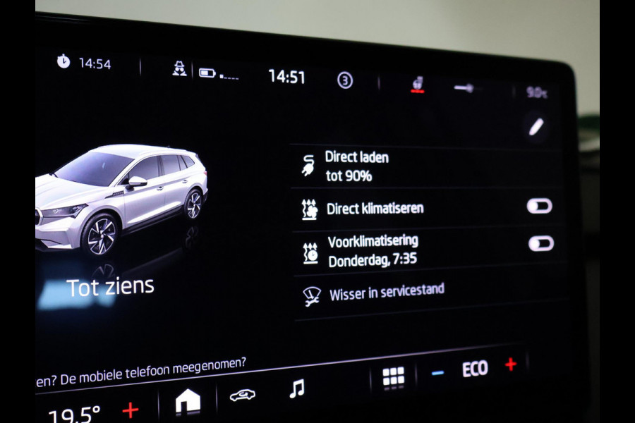 Škoda ENYAQ iV 80 + CAMERA | ADAPTIVE CRUISE | SFEERVERLICHTING | CARPLAY | STUURVERW.