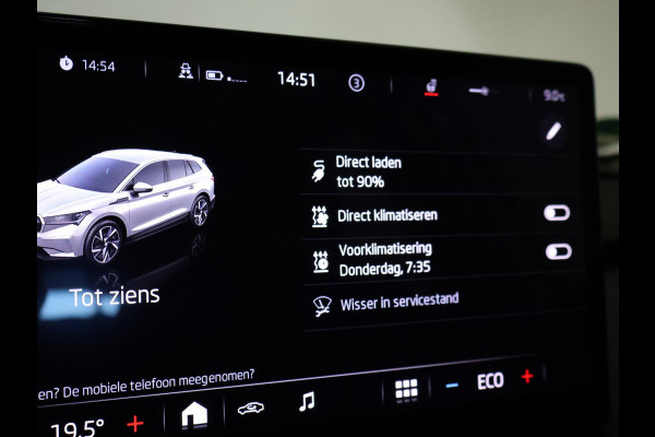 Škoda ENYAQ iV 80 + CAMERA | ADAPTIVE CRUISE | SFEERVERLICHTING | CARPLAY | STUURVERW.
