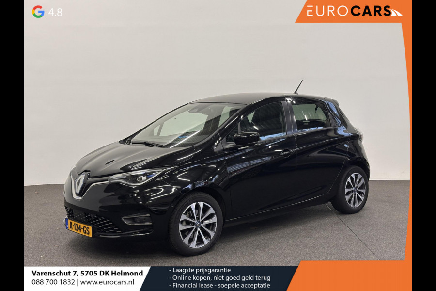 Renault ZOE R135 Intens 52 kWh Koopaccu Navigatie Apple Carplay/Android Auto Camera Parkeersensoren Cruise Control Stoel- en stuurverwarming Climate Control Lichtmetalen velgen