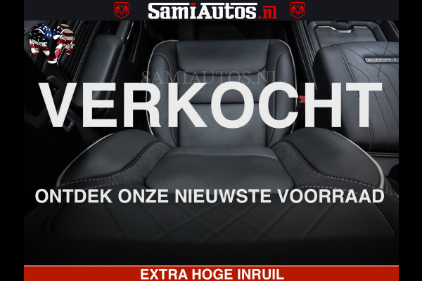 Dodge Ram 1500 Limited Night H.O 540HP 706Nm | Massage + Full Option | De Meest Luxe en Volle Pick-Up in zijn Klasse | Comfortabele Dubbele Cabine met Royale 5 Zitplaatsen | BPM vrij | Nu Leverbaar uit Voorraad | Voorraad Nr 2323 - 5168