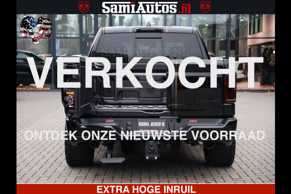 Dodge Ram 1500 Limited Night H.O 540HP 706Nm | Massage + Full Option | De Meest Luxe en Volle Pick-Up in zijn Klasse | Comfortabele Dubbele Cabine met Royale 5 Zitplaatsen | BPM vrij | Nu Leverbaar uit Voorraad | Voorraad Nr 2323 - 5168