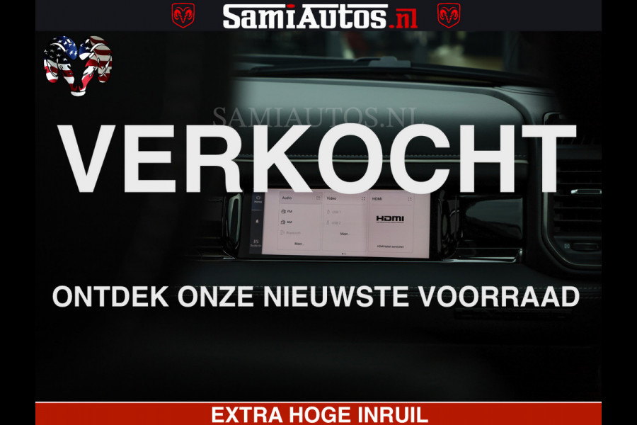 Dodge Ram 1500 Limited Night H.O 540HP 706Nm | Massage + Full Option | De Meest Luxe en Volle Pick-Up in zijn Klasse | Comfortabele Dubbele Cabine met Royale 5 Zitplaatsen | BPM vrij | Nu Leverbaar uit Voorraad | Voorraad Nr 2329 - 5135