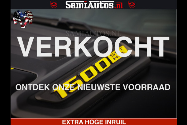 Dodge Ram 1500 Limited Night H.O 540HP 706Nm | Massage + Full Option | De Meest Luxe en Volle Pick-Up in zijn Klasse | Comfortabele Dubbele Cabine met Royale 5 Zitplaatsen | BPM vrij | Nu Leverbaar uit Voorraad | Voorraad Nr 2329 - 5135