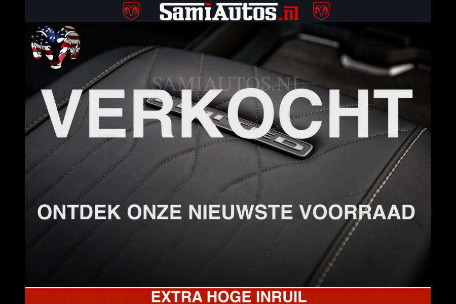 Dodge Ram 1500 Limited Night H.O 540HP 706Nm | Massage + Full Option | De Meest Luxe en Volle Pick-Up in zijn Klasse | Comfortabele Dubbele Cabine met Royale 5 Zitplaatsen | BPM vrij | Nu Leverbaar uit Voorraad | Voorraad Nr 2329 - 5135