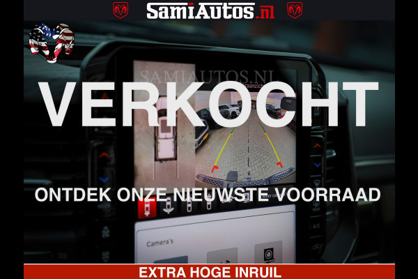 Dodge Ram 1500 Limited Night H.O 540HP 706Nm | Massage + Full Option | De Meest Luxe en Volle Pick-Up in zijn Klasse | Comfortabele Dubbele Cabine met Royale 5 Zitplaatsen | BPM vrij | Nu Leverbaar uit Voorraad | Voorraad Nr 2329 - 5135