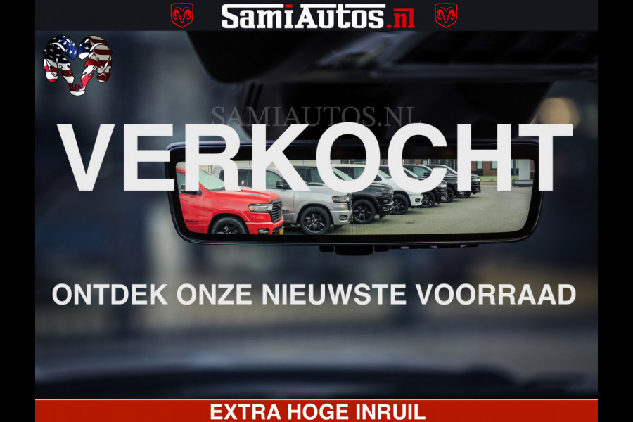 Dodge Ram 1500 Limited Night H.O 540HP 706Nm | Massage + Full Option | De Meest Luxe en Volle Pick-Up in zijn Klasse | Comfortabele Dubbele Cabine met Royale 5 Zitplaatsen | BPM vrij | Nu Leverbaar uit Voorraad | Voorraad Nr 2329 - 5135